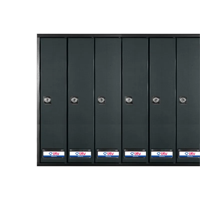 BUZON PRISMA FRONTAL ESPECIAL G6-24 CUERPO NEGRO PUERTA ANTRACITA 400 x 1005 - 1989 x 300